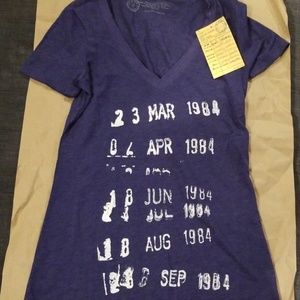 Out of Print Library Stamp Tshirt